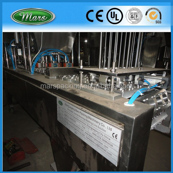 Automatic Disposable Cup Yogurt Filling and Sealing Machine