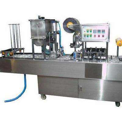 Automatic Disposable Cup Yogurt Filling and Sealing Machine