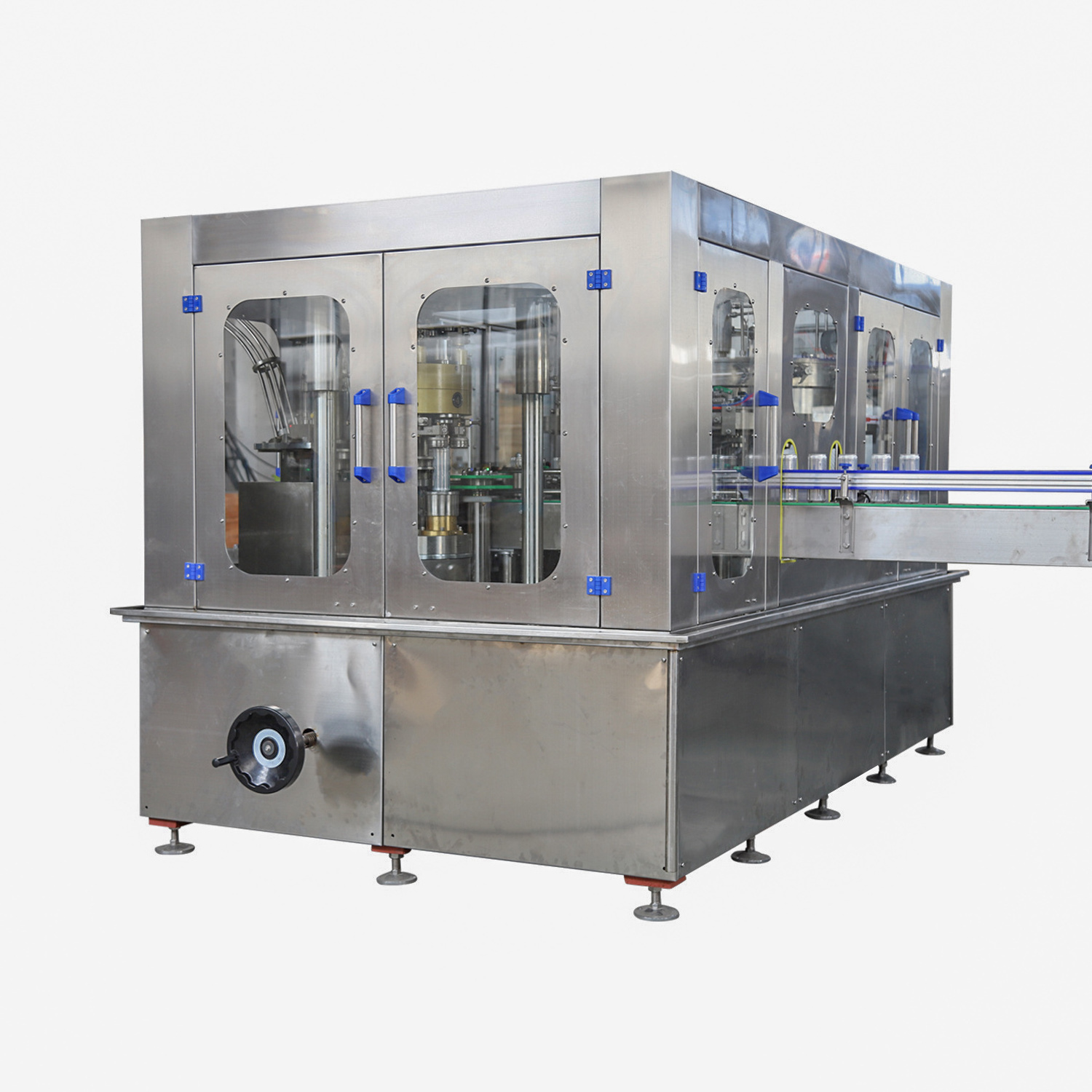 Aluminum Can Filler Seamer 2 in 1 for Carbonated Beverage