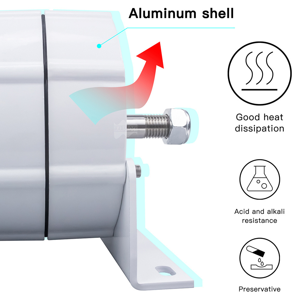 800W 12/24V With Base RPM NdFeb PMG Rare Earth Permanent Generator Magnet Generator for DIY Horizontal Wind Turbine