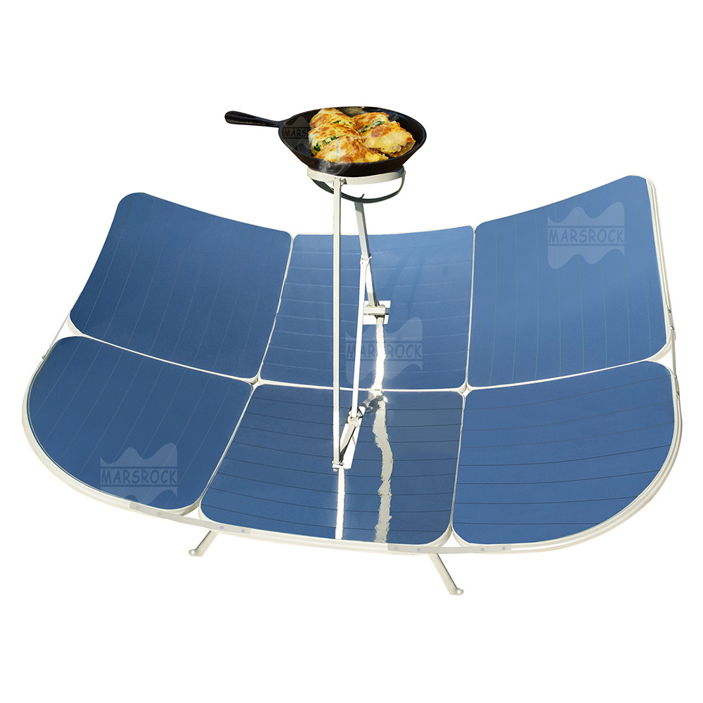 2300W Mars Rock Outdoor Rectangular Portable Sun Reflective Heaters Solar Powered Rice Stove Oven Solar Cooker for Home