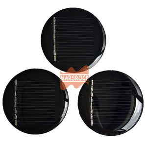 40mm diameter 4V 30mA round solar panel small round solar Epoxy Resin Solar Panel