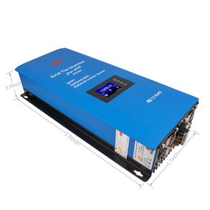 120V 230V 240V 1000W 2000W Inverter for 24V 48V Wind Turbine with Limiter Sensor WIFI Grid Tie Wind Power Inverter