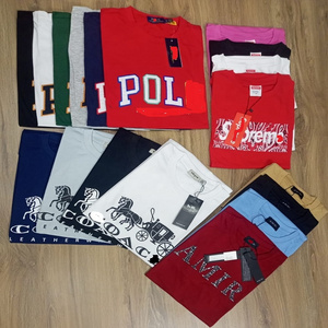 Summer Spring Surplus Apparel Stock T shirt overrun branded Leftover shipment Cancel Cheap price wholesale Stock Lot Bangladesh