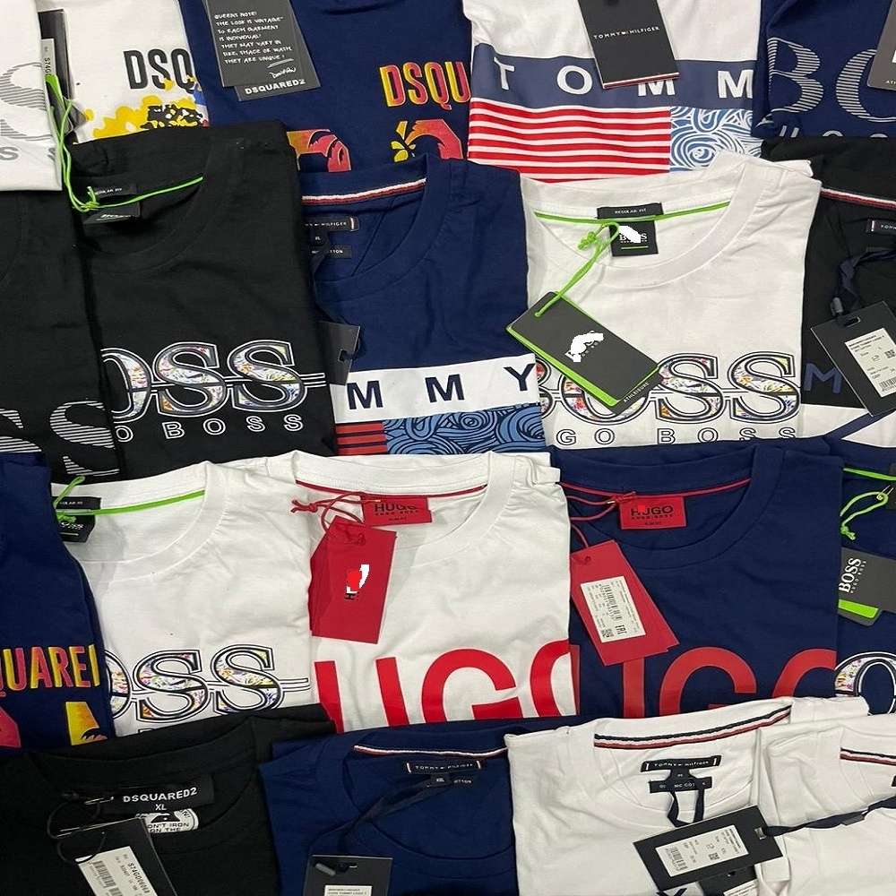 Summer Spring Surplus Apparel Stock T shirt overrun branded Leftover shipment Cancel Cheap price wholesale Stock Lot Bangladesh