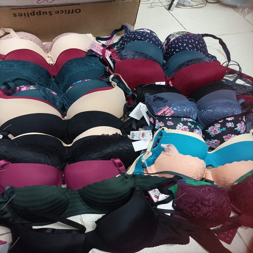 Women seamless underwear plus size bra Adjustable Surplus Leftover Overruns shipment Cancel Original branded stock lot Bra