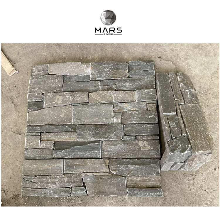 Factory Price Charcoal Natural Stone Veneer And Ledge Stone For Exterior Wall Stone Tile and Panel And Fireplace And On Hot Sale