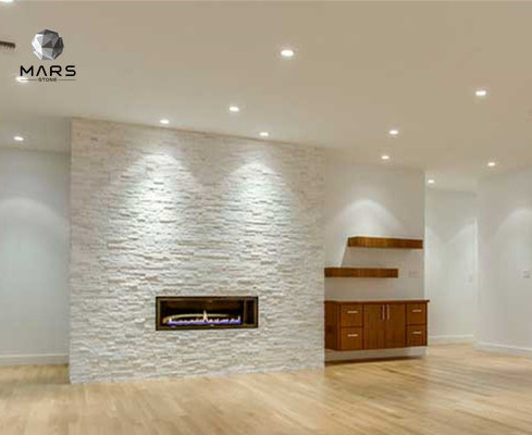 Natural Culture Stone Ledge Stone Panel White Stack Stone Quartz For Exterior Wall Rock Panel Tile  And Fireplace And Pool