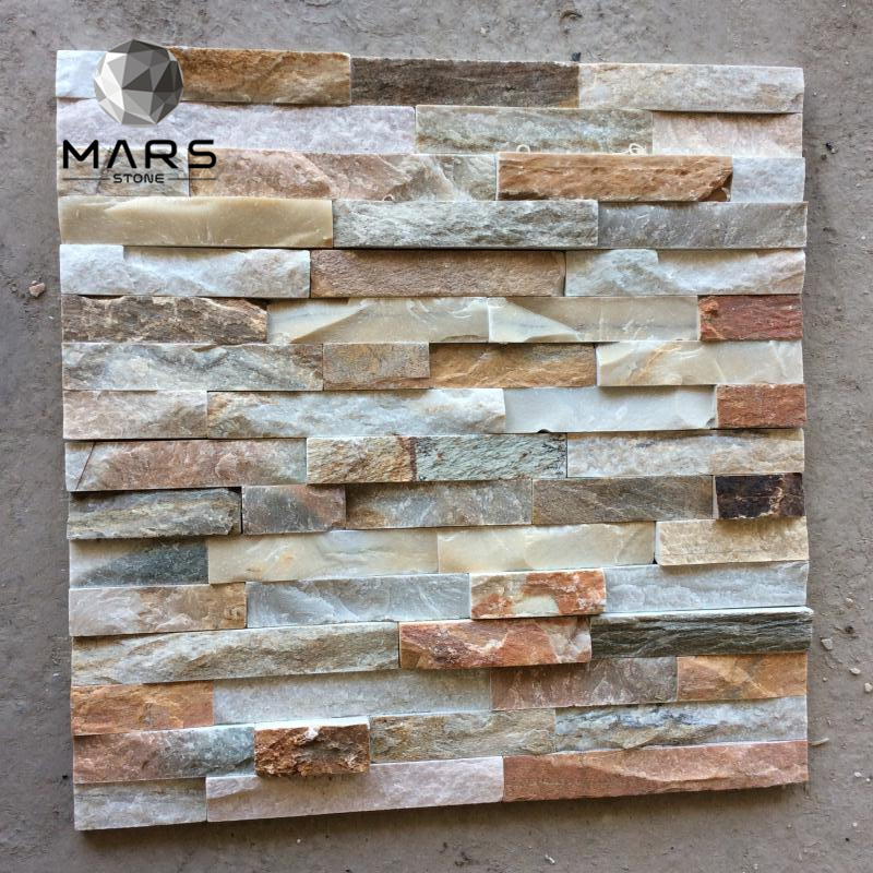 Cheap Rusty Rustic Culture Stone Quartz Stone For House Wall Panels Cladding And Kitchen Backsplash And Interior Wall Panel