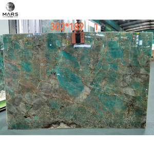 2022 Hot Sales Green Slabs Interior Design Luxurious Marble Granite Tiles