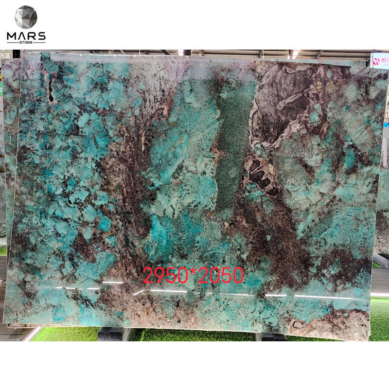 2022 Hot Sales Green Slabs Interior Design Luxurious Marble Granite Tiles