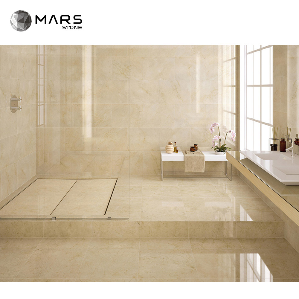 Customized Spanish Beige Marble Natural Marble Slab Indoor Flooring Tiles Stone Countertop 18mm Marble Veneer Sheets