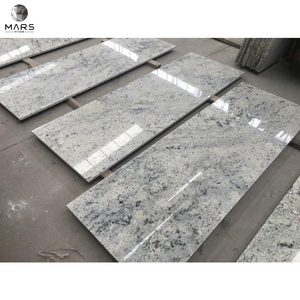 Natural Granite Stone Imported White Color Eased Polished Prefab Granite Countertop