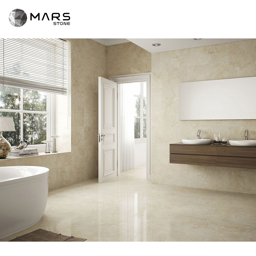 Customized Spanish Beige Marble Natural Marble Slab Indoor Flooring Tiles Stone Countertop 18mm Marble Veneer Sheets