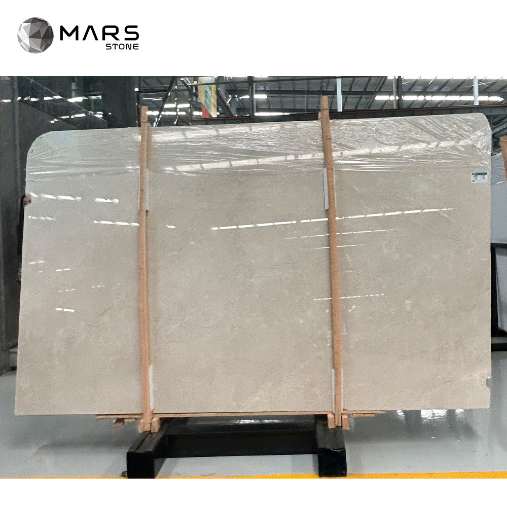 Customized Spanish Beige Marble Natural Marble Slab Indoor Flooring Tiles Stone Countertop 18mm Marble Veneer Sheets