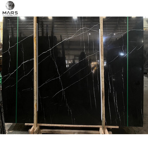 Black Marble Nero Marquina Slabs, Bathtub, Sinks, Natural Building Stone Marble Tiles