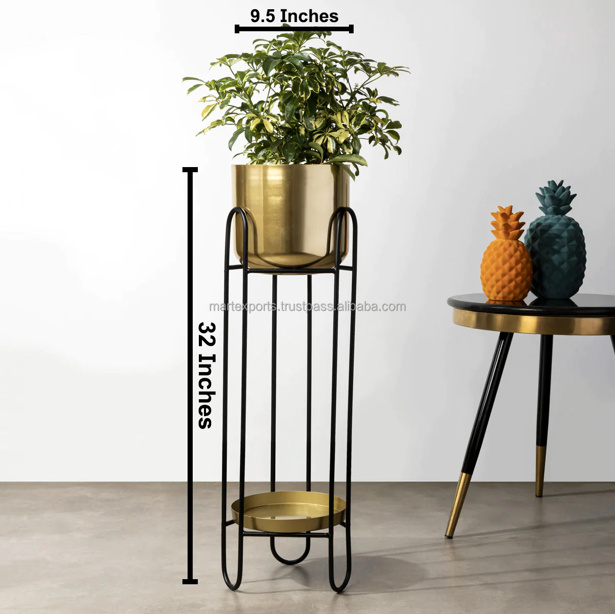 High quality Modern Planter Flower Plant Pot Stand For Plants in Iron For Indoor Outdoor  Home Decor