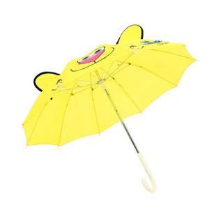 8k Children's Ultralight Mini Cartoon Pattern with Ears Toy Umbrella