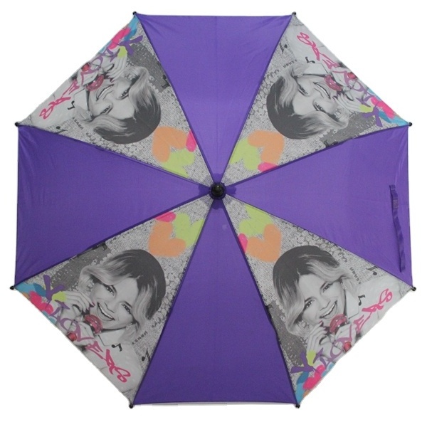 High Quality kids umbrella with Heat Transfefr Printing Lovely Cartoons  Rain Umbrella For Children