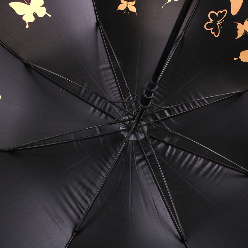 8K All Fiber Umbrella Bone Double sided Printing UV Proof Business Umbrella