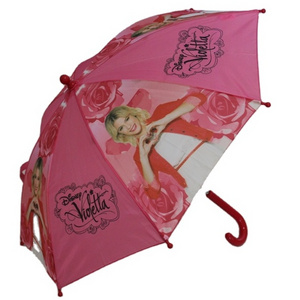 High Quality kids umbrella with Heat Transfefr Printing Lovely Cartoons  Rain Umbrella For Children