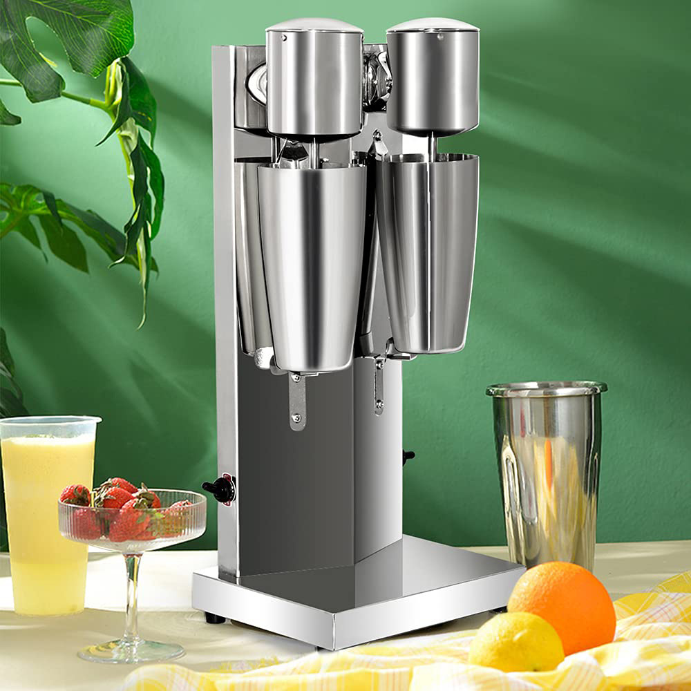 Hot Selling Commercial Milkshake Machine Automatic Milk Shake Machine Single or Two-head Milkshake Maker Machine for Fruit Juice