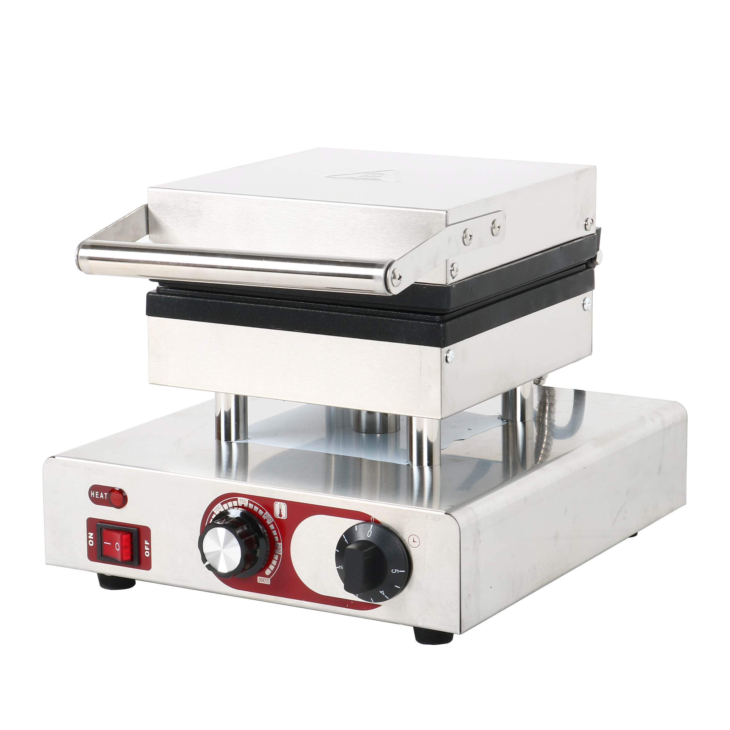 High Efficiency Commercial Use Hot Sale Square Shape Waffle Maker Machine