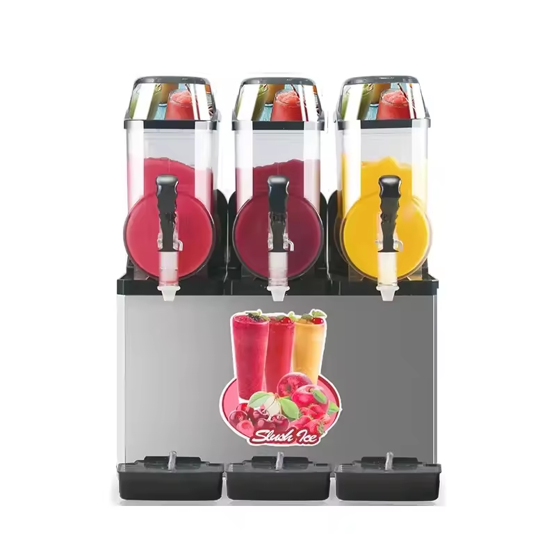 Hot Selling Commercial Electric 1 Tank 3 Tank  Frozen Drink Machine Cold Drink Vending Machine Juice Dispenser Slush Machine