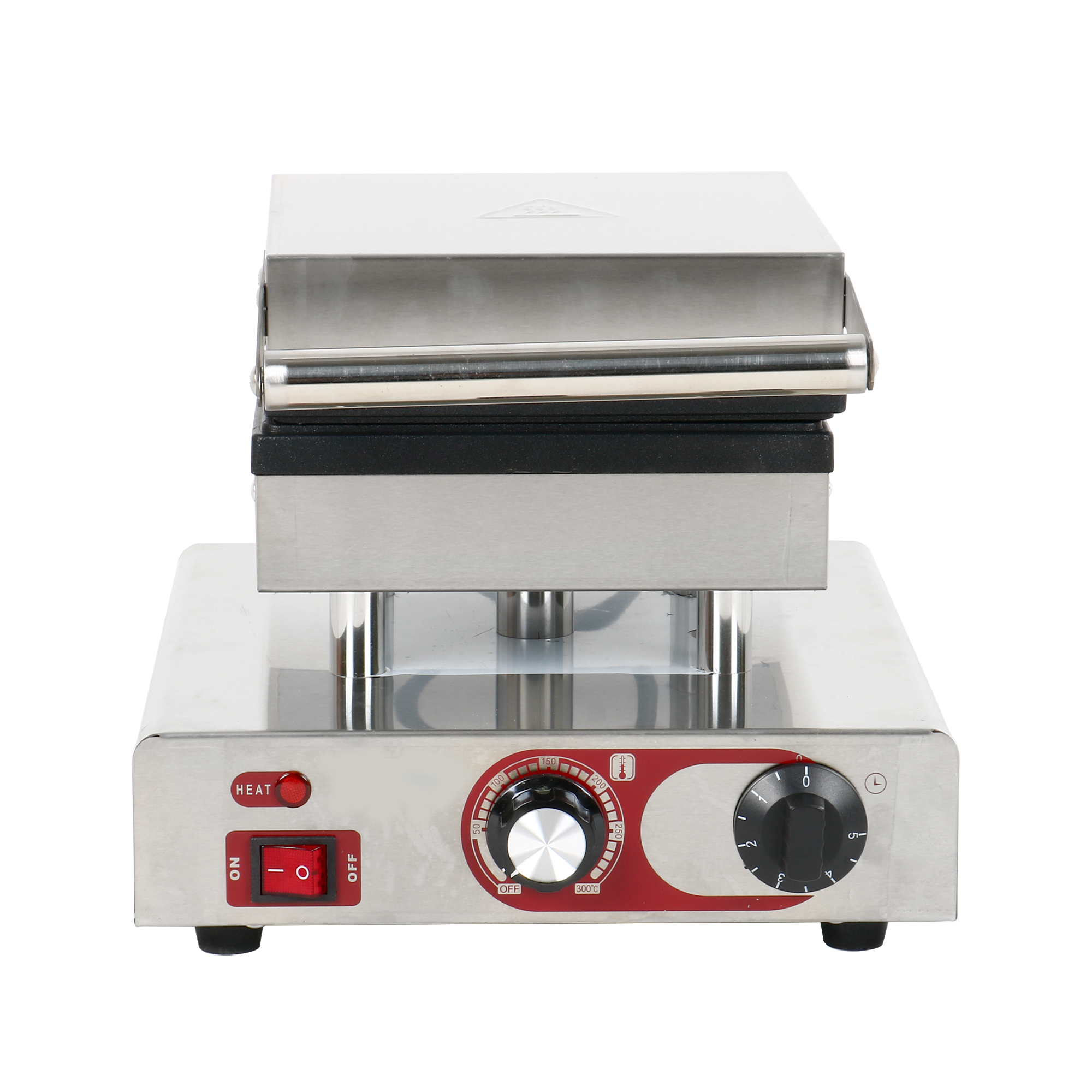 High Efficiency Commercial Use Hot Sale Square Shape Waffle Maker Machine