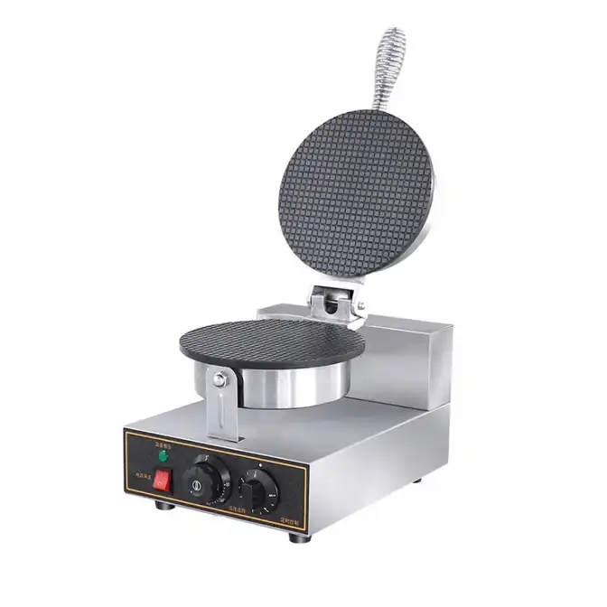 New Material Electric Ice Cream Cone Rolling Machine/Commercial Ice Cream Cone Making Machine Egg Roll Waffle Maker