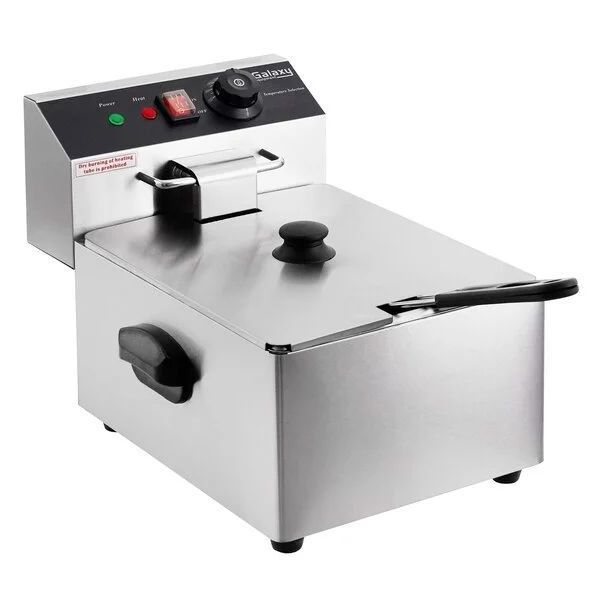 Hot Sale Restaurant Equipment Stainless Steel Deep Fryer For Fried Chicken Potato Chips Donuts Fast Food Commercial Frying Oven