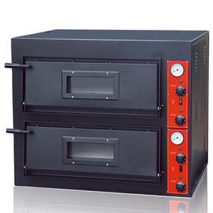 Hot Selling Commercial Bakery Oven Electric Pizza Oven with Timer Double Deck Industrial Oven for Baking