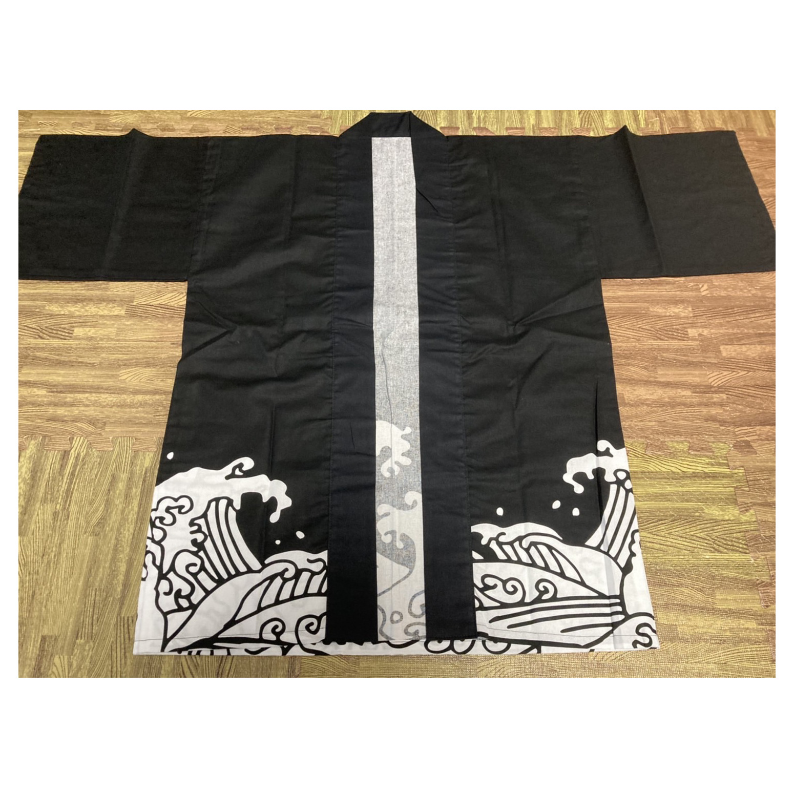 Festival traditional costumes wave happi  coat men children's cloak