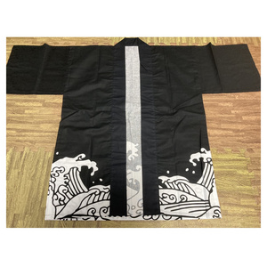 Festival traditional costumes wave happi  coat men children's cloak