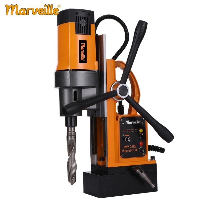 Marveille MW-28RE high precision 18000N industrial high power drilling tool 1850W 16000N magnetic best drill machine