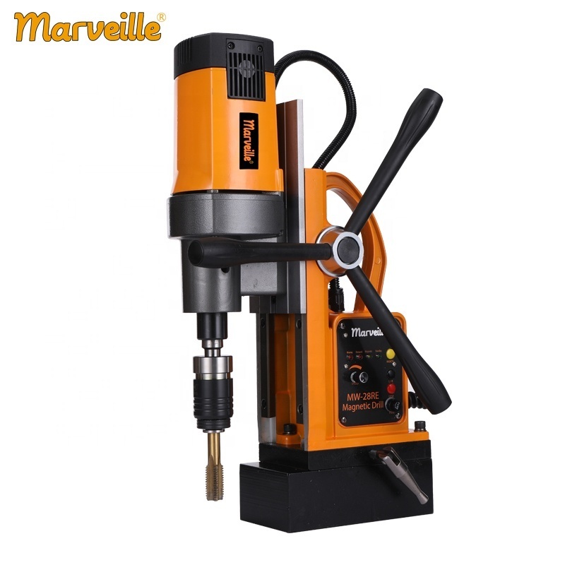 Marveille MW-28RE high precision 18000N industrial high power drilling tool 1850W 16000N magnetic best drill machine