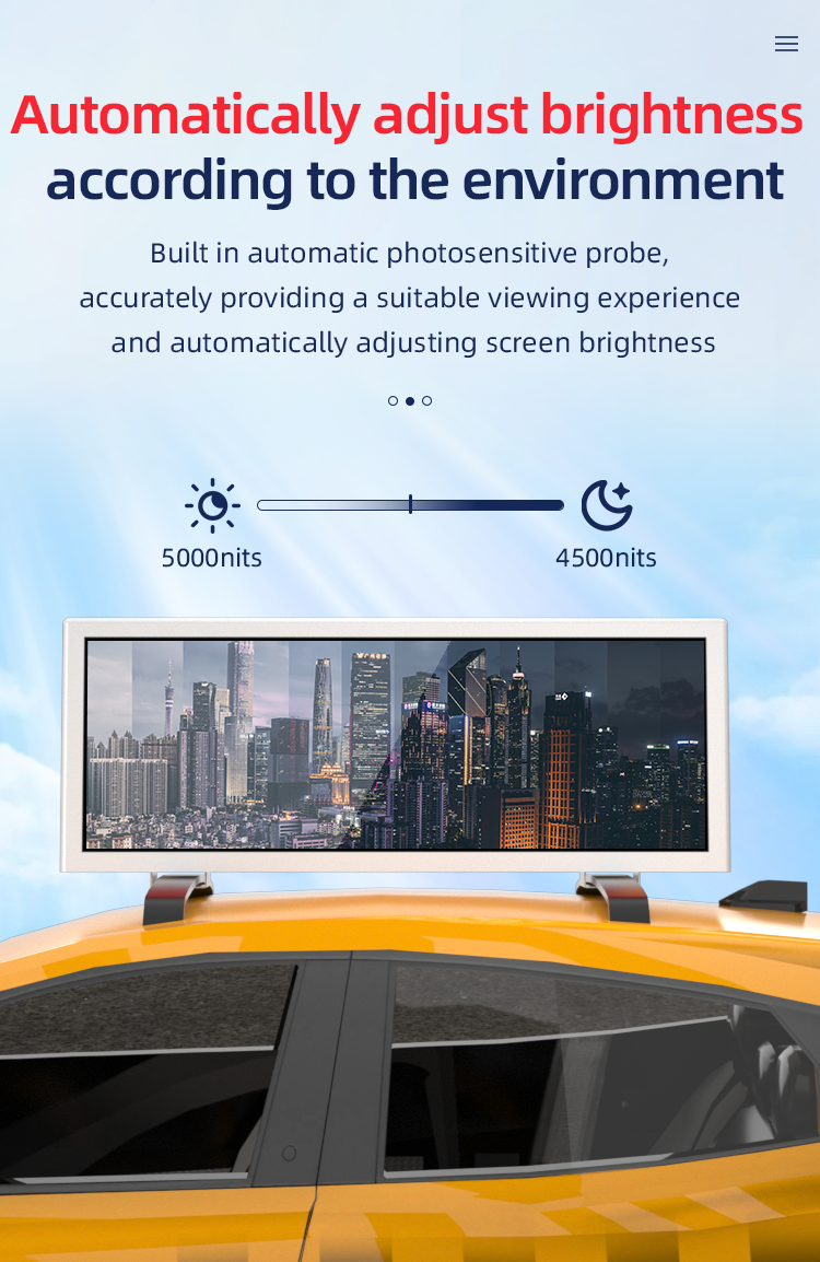 Marvel P4 Outdoor Waterproof High Brightness Taxi Car Roof Top LED Digital Billboard Display Screen Advertising 3G 4G Control