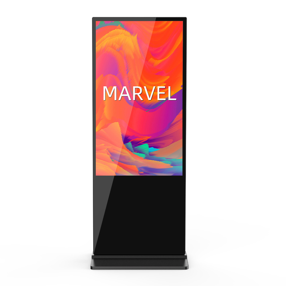 High Brightness 4K Resolution Double Sided LCD Display New Design Restaurant Shop Interior Fast Delivery Digital Signage