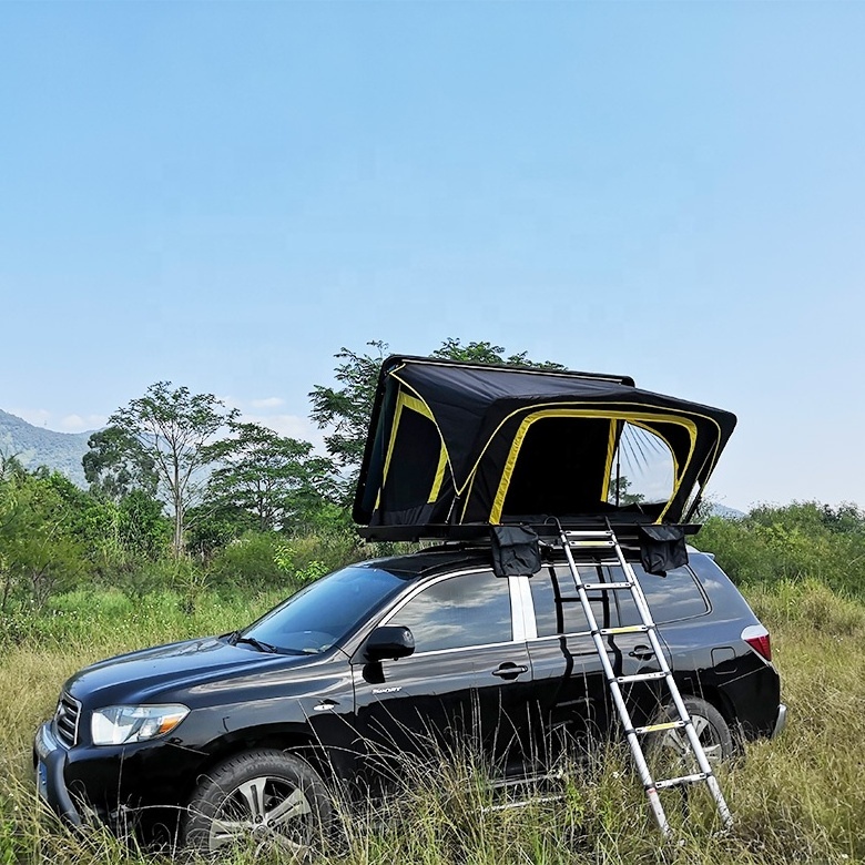 Camping offroad 4WD Car roof tent hard shell 1.2m width roof top tent korea