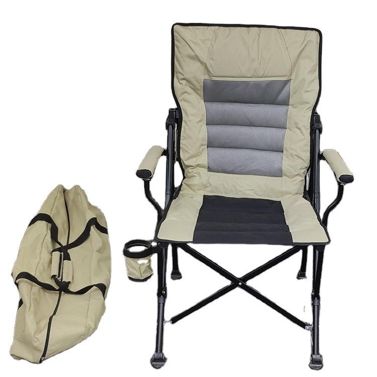 Outdoor furniture aluminum portable folding camping chair