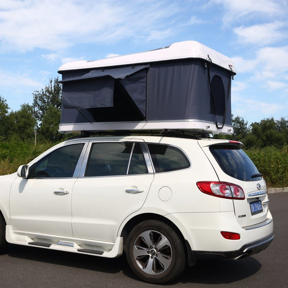 Camping Camper Rooftop Tent Car Hardshell Roof Top Tent with free ladder