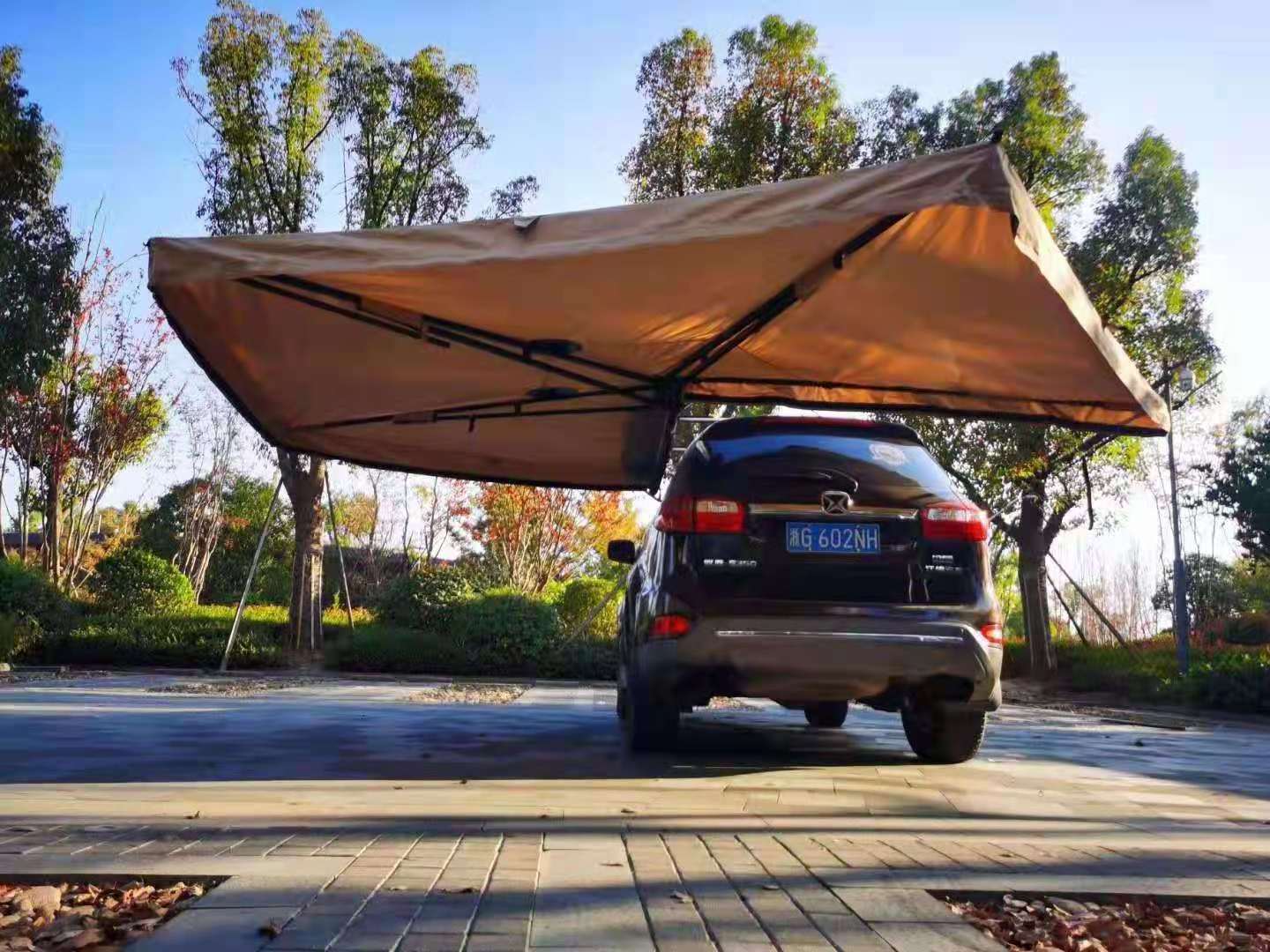 600D Oxford 4x4 Car Side Awning 270 Degree Off-road Camper Waterproof retractable folding car side awning