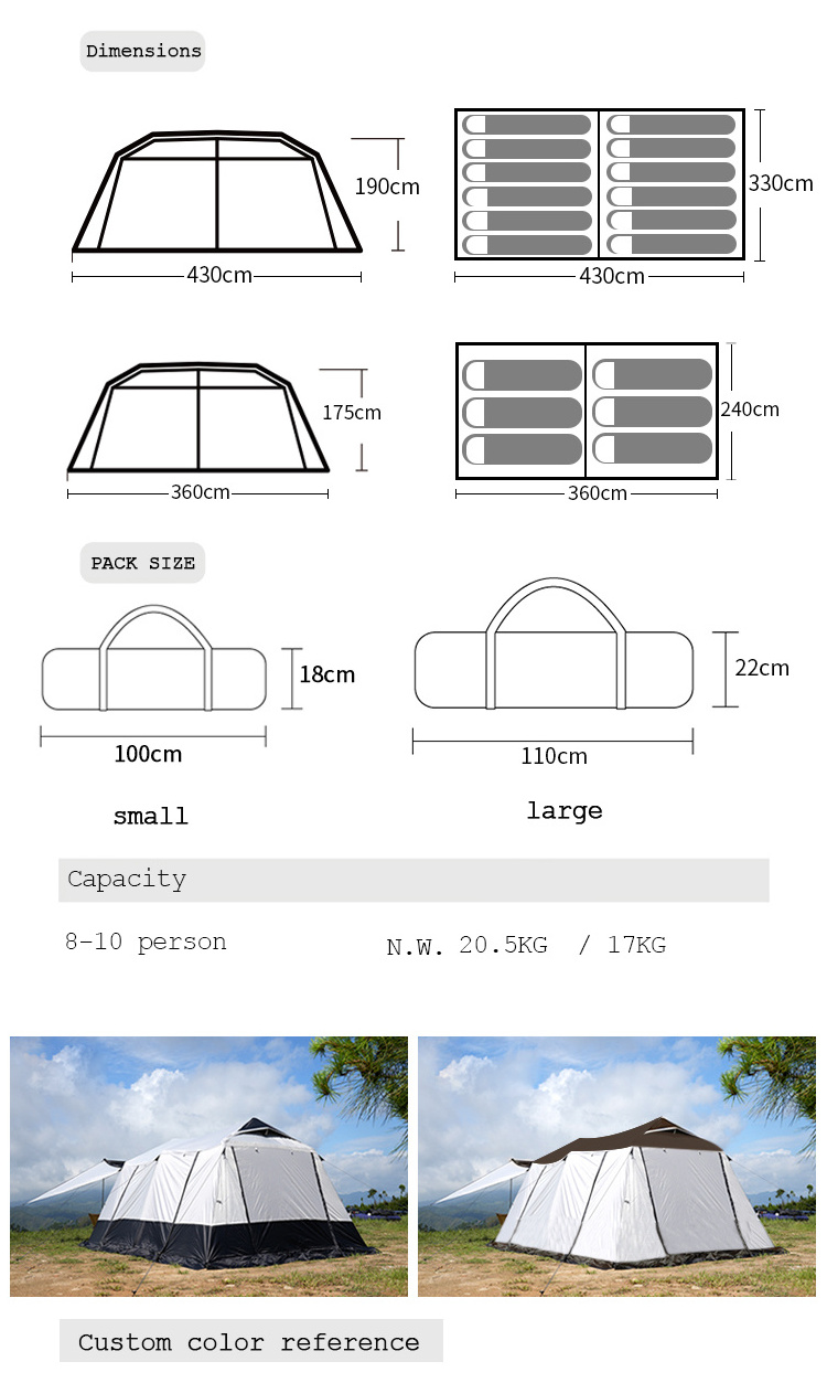 Outdoor Hotel Waterproof Canvas Glamping Luxury Safari Tent For Sale