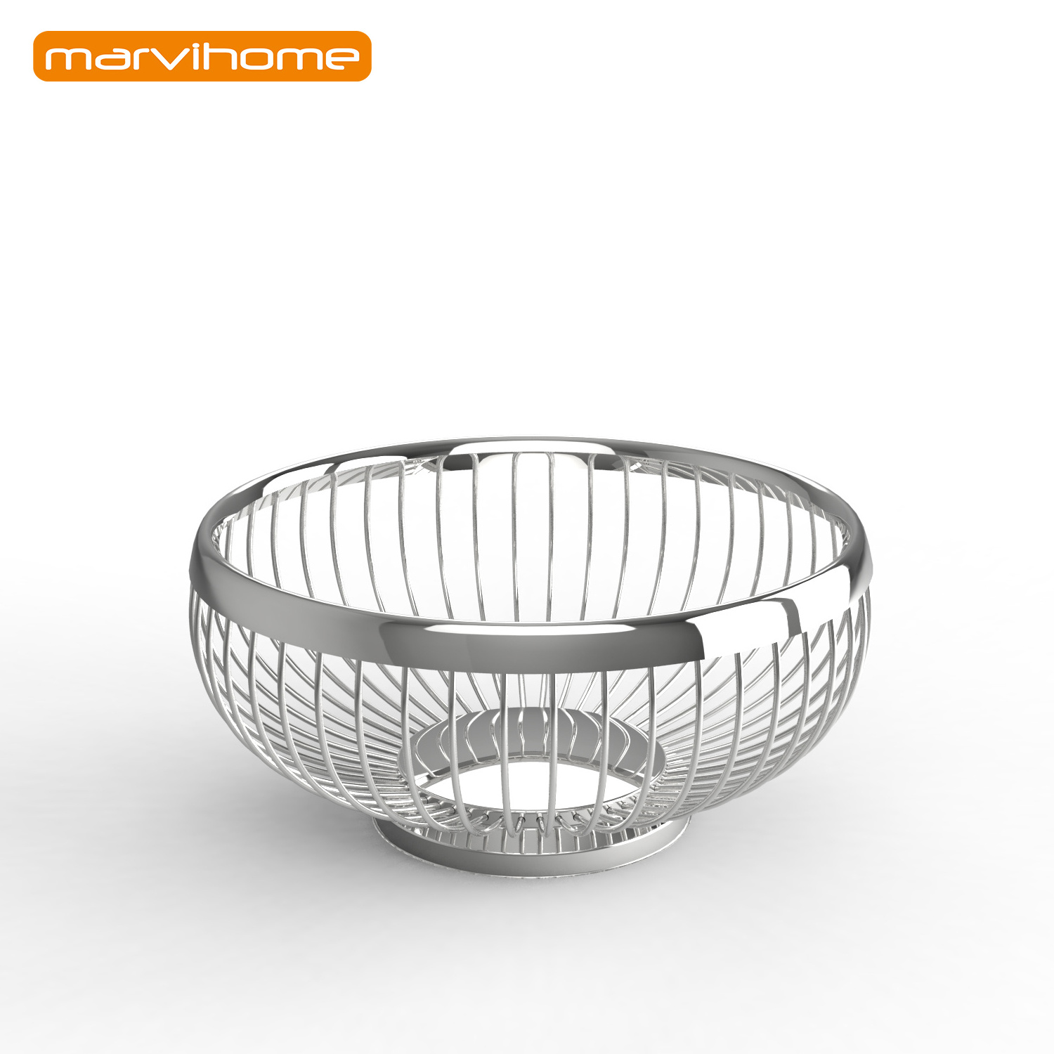 New design stainless steel fruit and bread basket wire basket