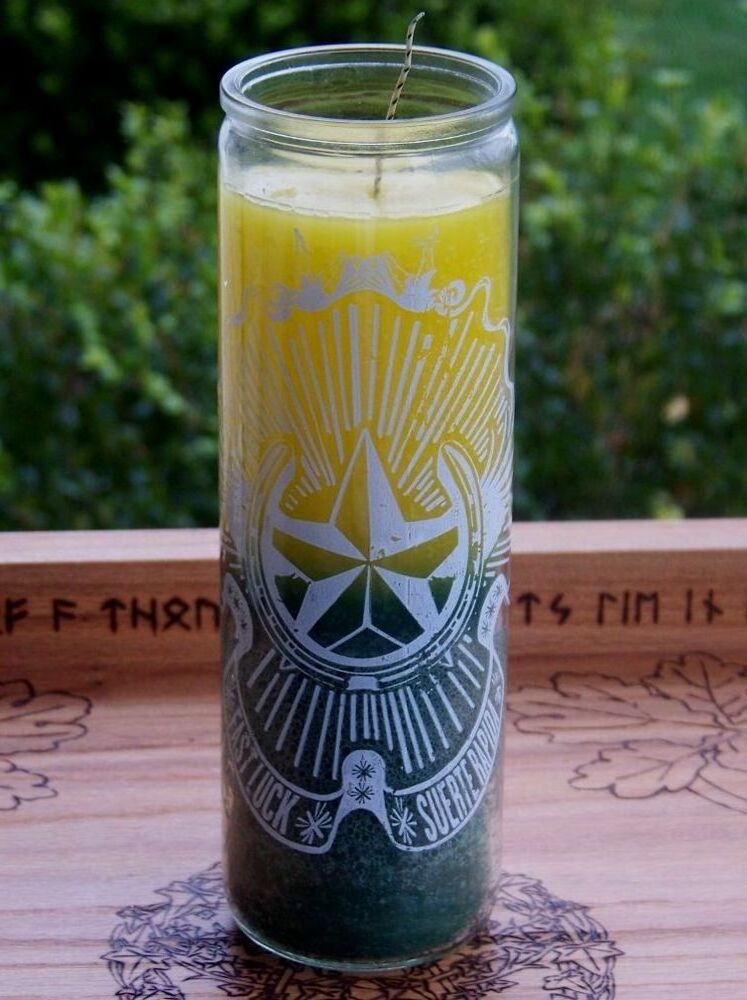 2021 Amazon Amazon magic spell candle With Logo Sticker  for Religious