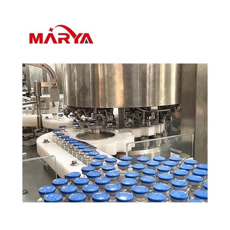 Marya Ceramic Pump Automatic Injectable Vial Filling Line Vial Liquid Filling Sealing Production Line