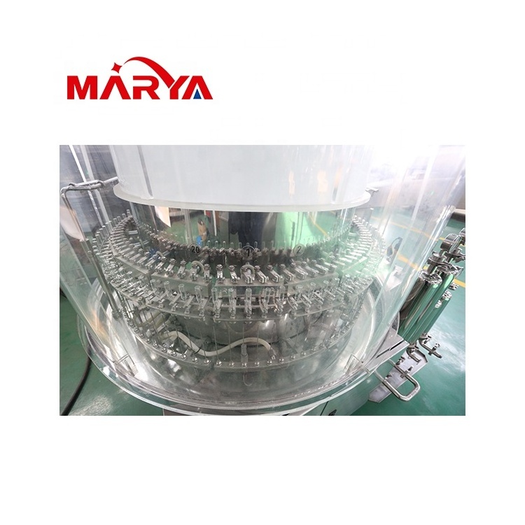 Marya PLC Control Automatic Sterile Injection Oral Liquid Ampoule Filling Machine with CIP/SIP System