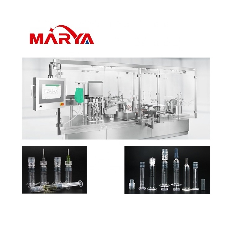 Marya Liquid Hyaluronic Acid Injection Filling Machine Cartridge Prefilled Syringe Filling Machine in China Plants