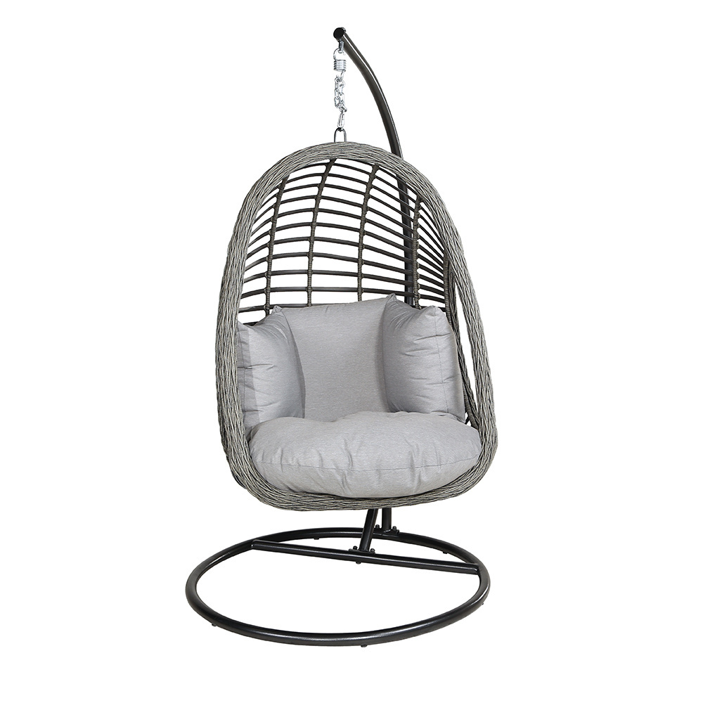 Hot Selling Indoor Hanging Rattan Wicker Double Seat Garden Egg Swinging Patio Outdoor Chair