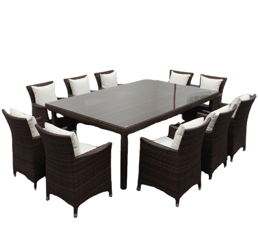 Wicker Garden Furniture Rattan Table and chair Outdoor Patio Dining Set